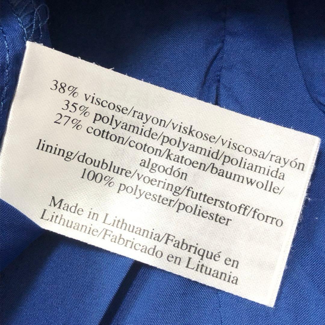 新品未使用　ローラアシュレイ　ロングワンピース　フローラル✨　総柄刺繍✨　ブルー