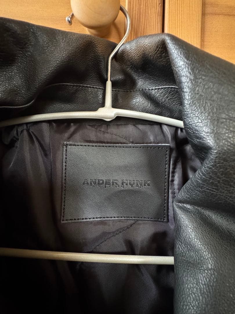 UNDERHUNK / スイッチデザインフェイクファーフライトジャケット