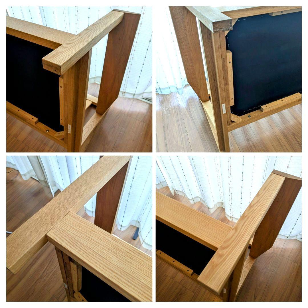 無印良品　ソファ本体２．５シータ　木製フレームフェザーポケットコイル