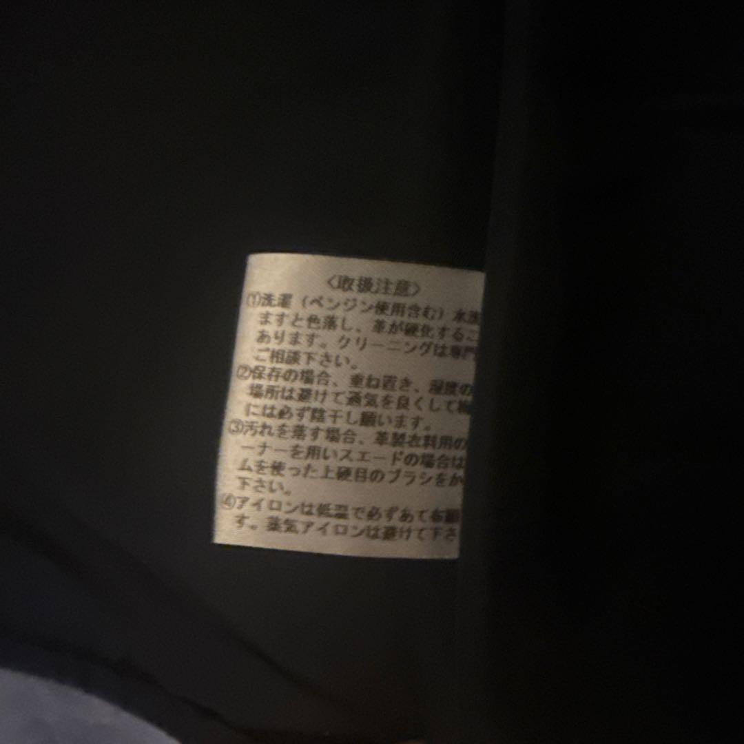 MUSHMANS ホースハイドシングルライダースジャケット 34 マッシュマンズ