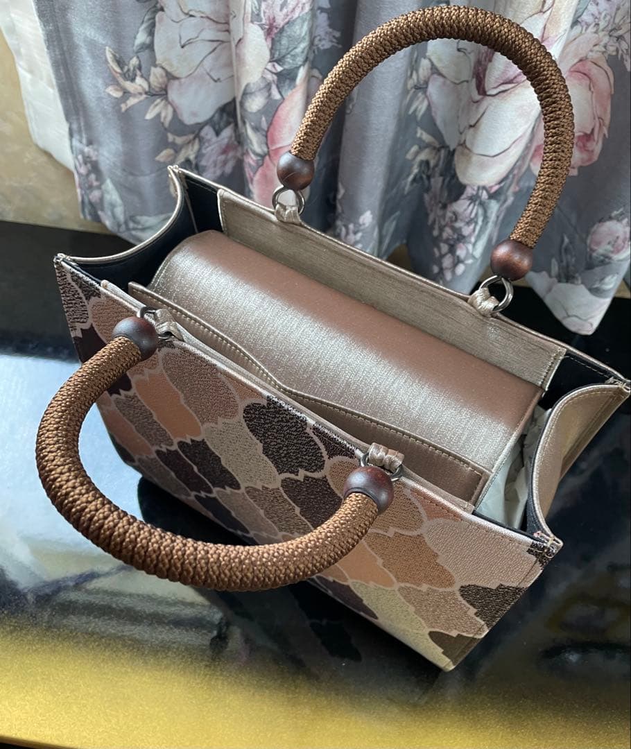 正絹和装バッグ