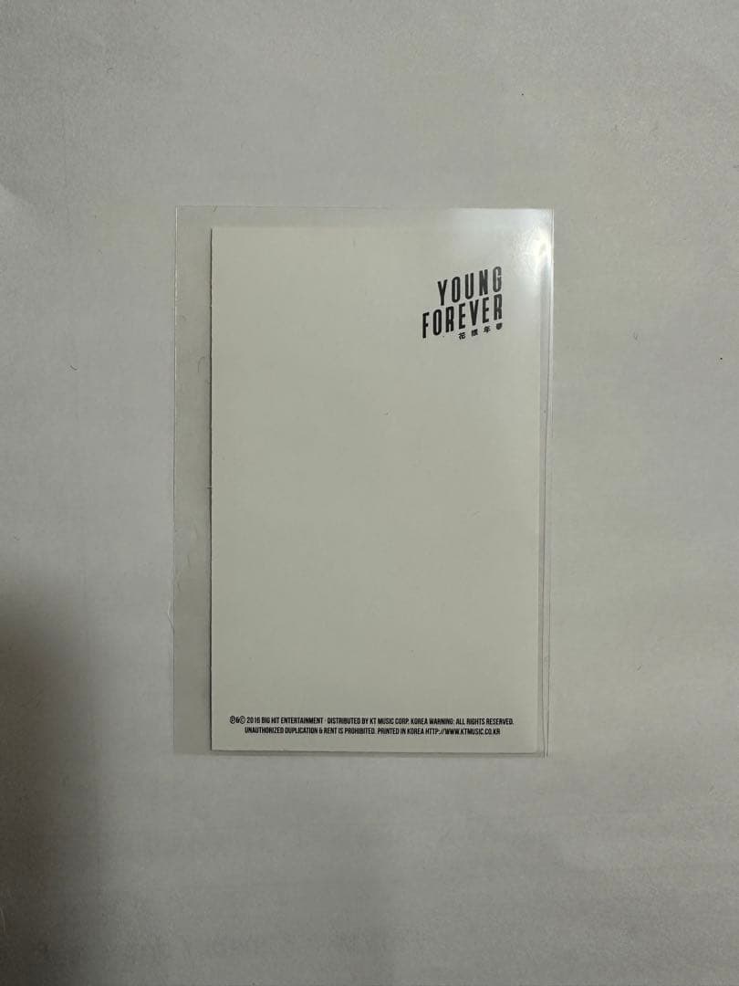 BTS ジョングク トレカ 