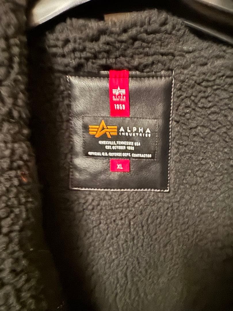 ムートン　ダブルレザー