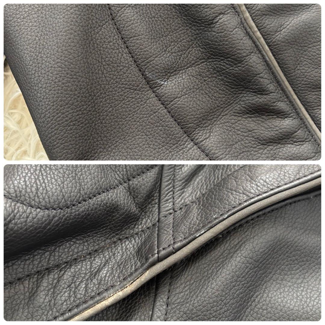 ハーレーダビッドソン　2way シングルライダース レザージャケット ブラック