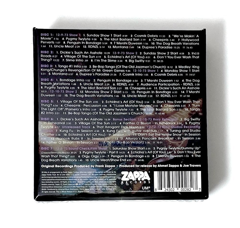 新品未開封 廃盤 7CD BOX THE ROXY PERFORMANCES