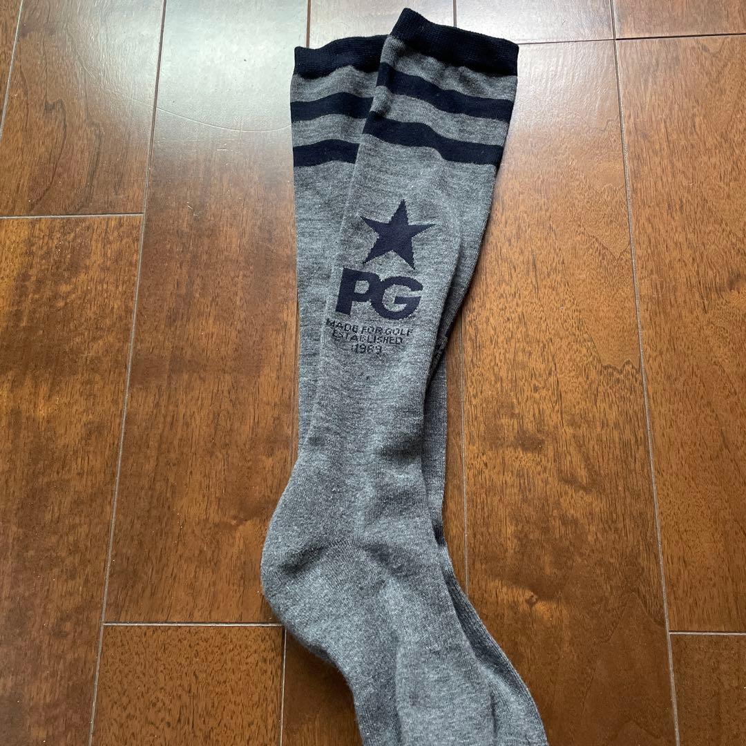 PEARLY GATES ストライプポロシャツとソックススカートセット