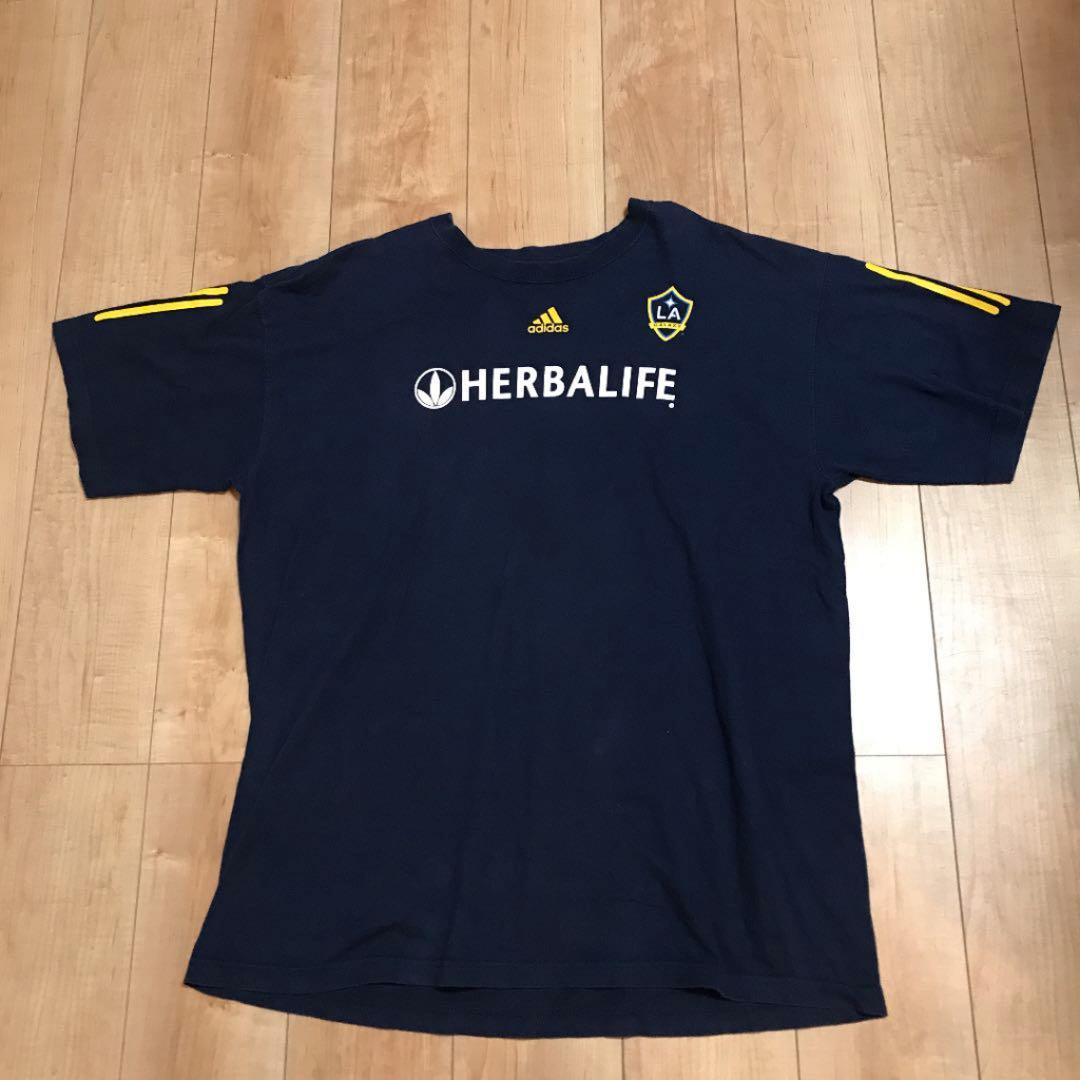 アディダス LA ギャラクシー ベッカム Tシャツ サイズ XL 美品