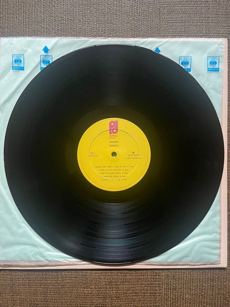 Trammps 幻のトランプス デビューLP レコード