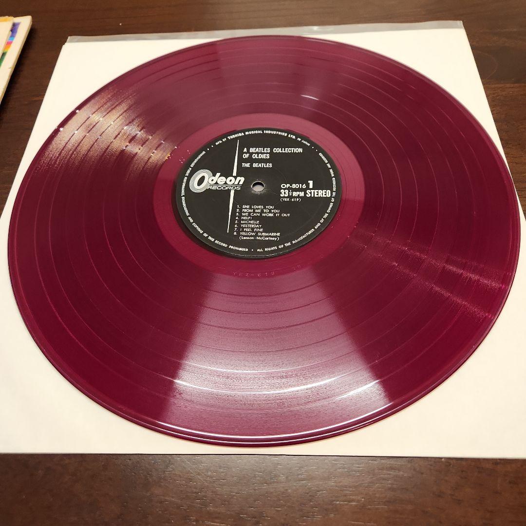 【ＬＰ】ビートルズ　オールディーズ　赤盤　帯付