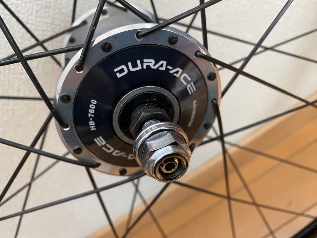 DURA-ACE HB-7600 ピストホイール WO ホイールバック付