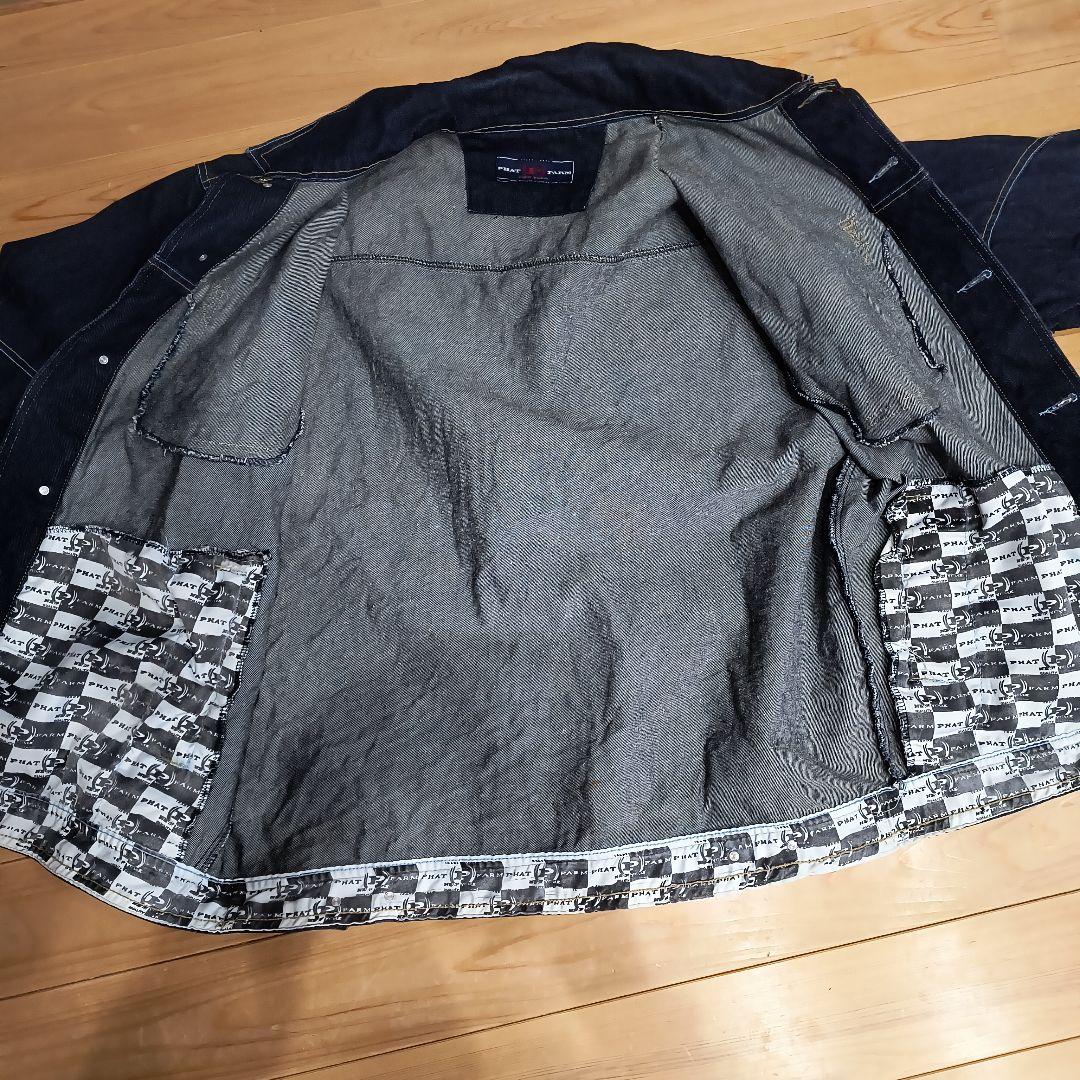 PHAT FARM ダークデニムジャケット