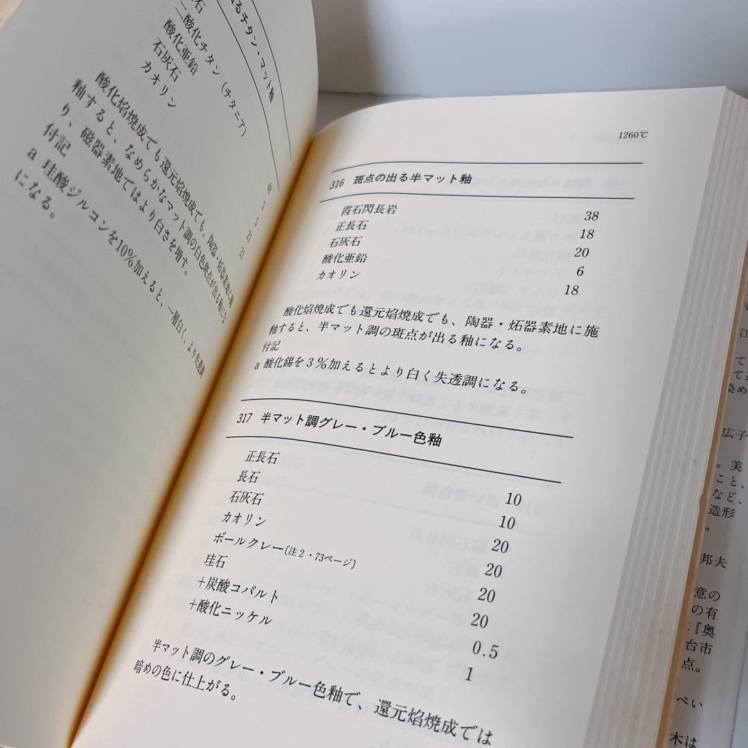 陶芸の釉薬調合: 660レシピと応用例 日貿出版社 E. クーパー 1994