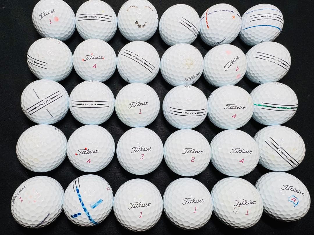 最新 タイトリスト PRO V1X レフトダッシュ AIM Enhanced