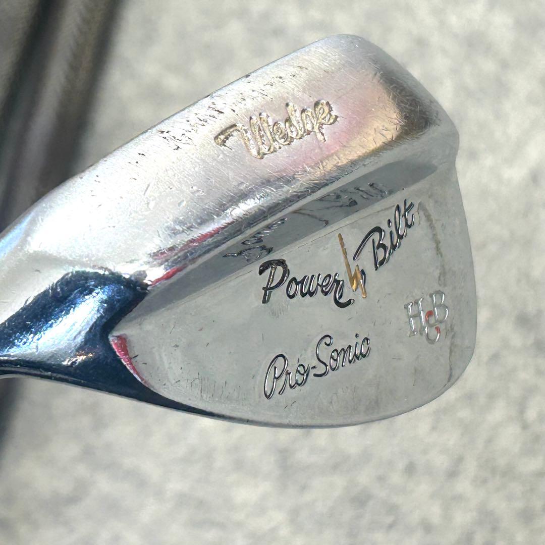 レア レフティ パワービルト プロ-ソニック 9本 H＆B　アイアンセット