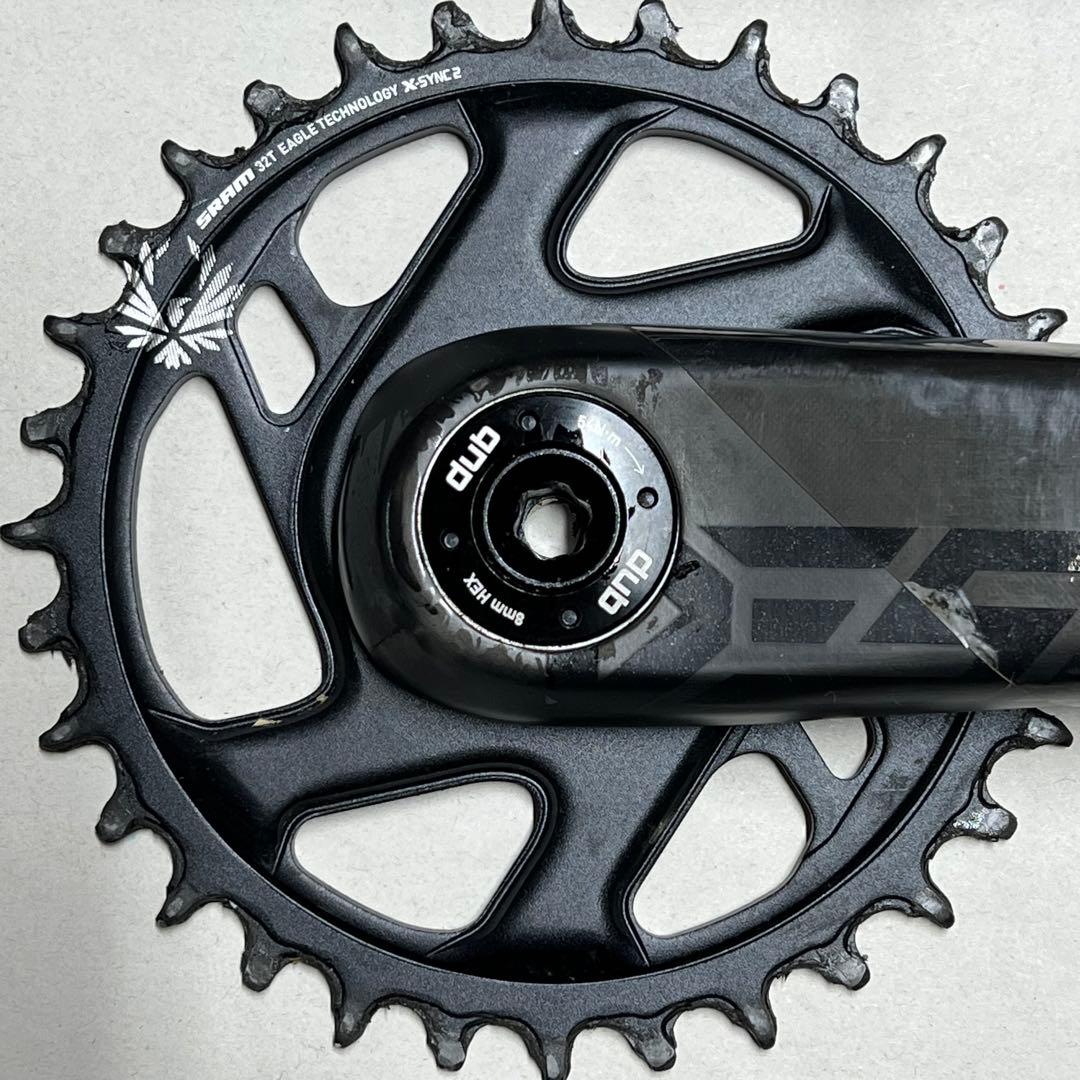 TRUVATIV DESCENDANT MTB カーボン クランクイーグル32T