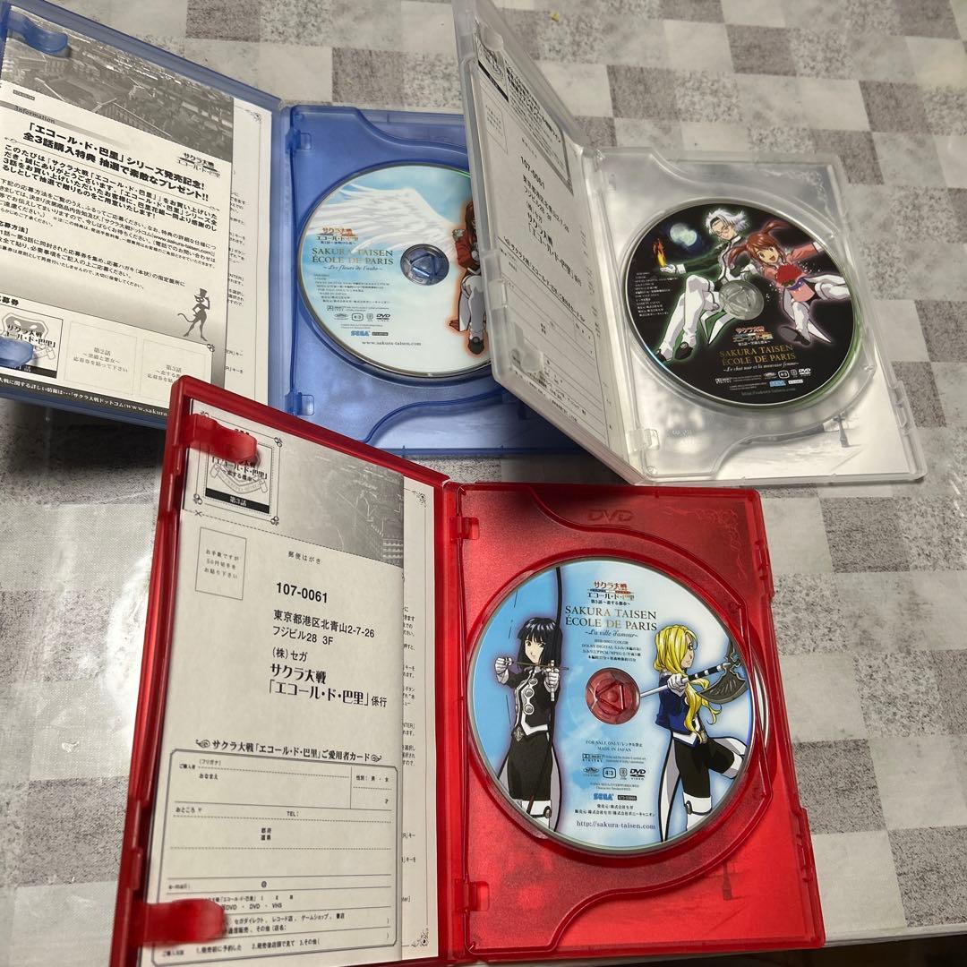 サクラ大戦 　DVD BOX 4セット