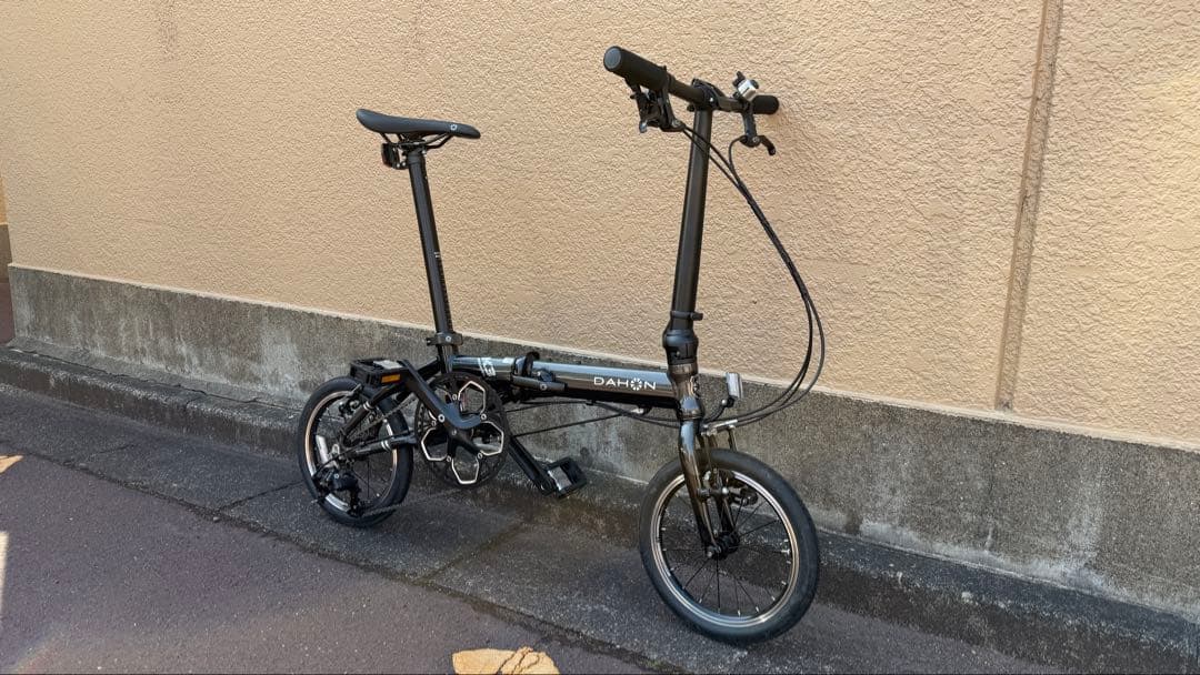【ほぼ未使用・超美品】 DAHON K3 レザイン空気入れ付き総額12万円