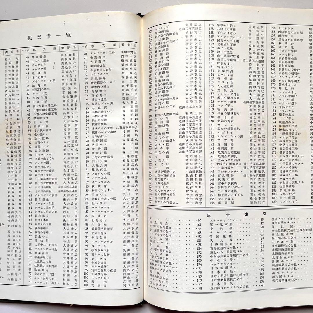 『観光北海道』　1961年(昭和36年)版　北海道新聞社発行