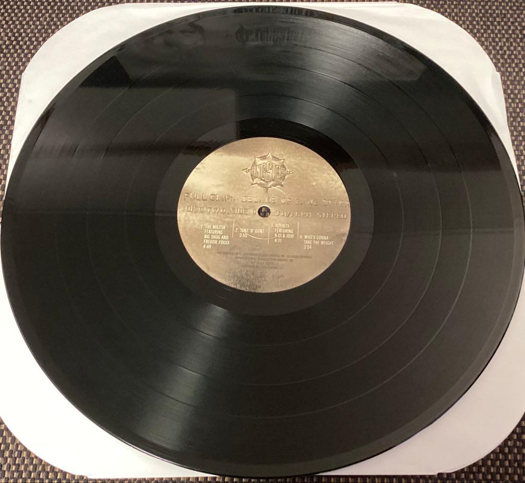 (USED)A Decade Of Gang Starr 4枚組レコードベスト盤