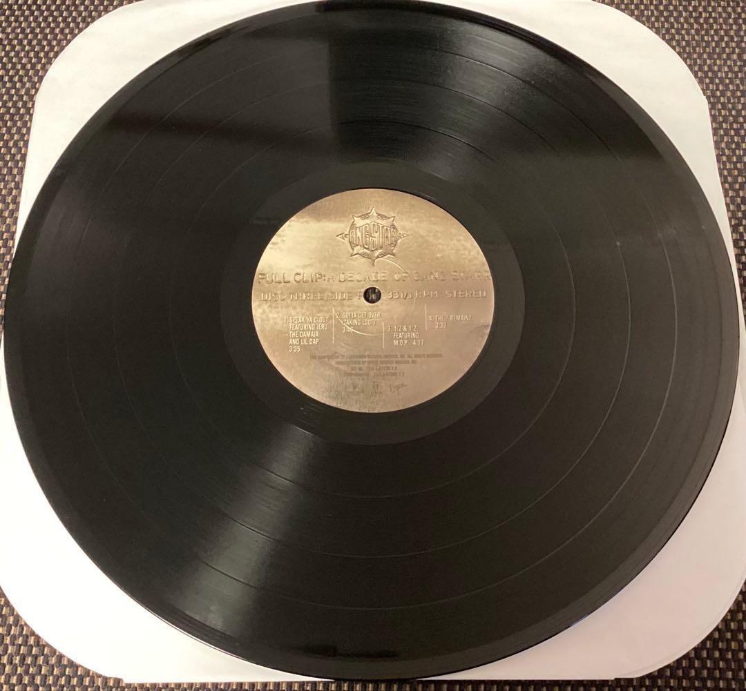 (USED)A Decade Of Gang Starr 4枚組レコードベスト盤