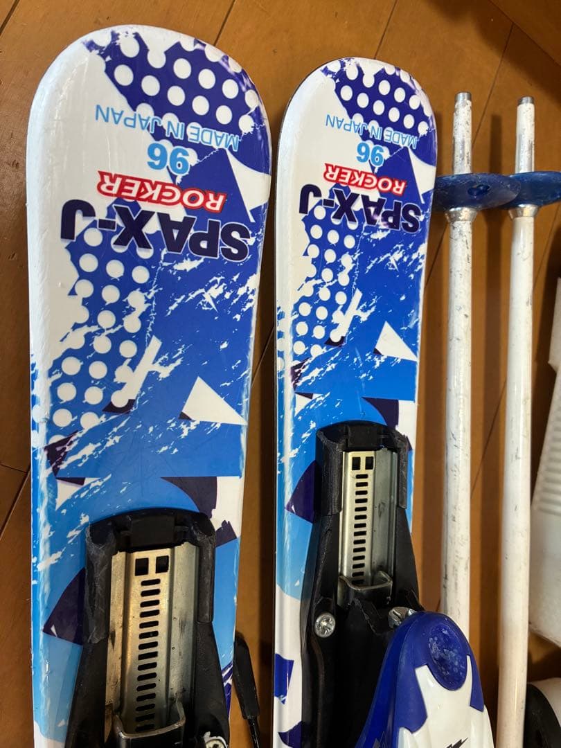 美品スキーセット&ウェア板96cm靴19か20cm身長90〜110cmのお子様