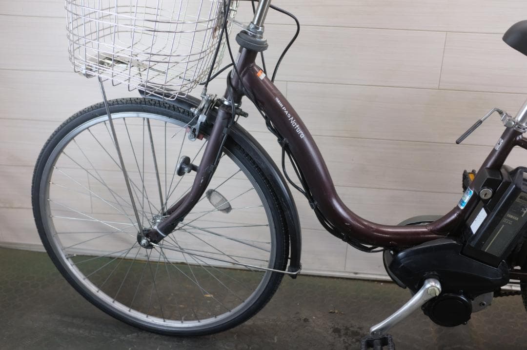 新品タイヤ！電動自転車ヤマハPAS　Natura　26インチ　3段　12.3Ah