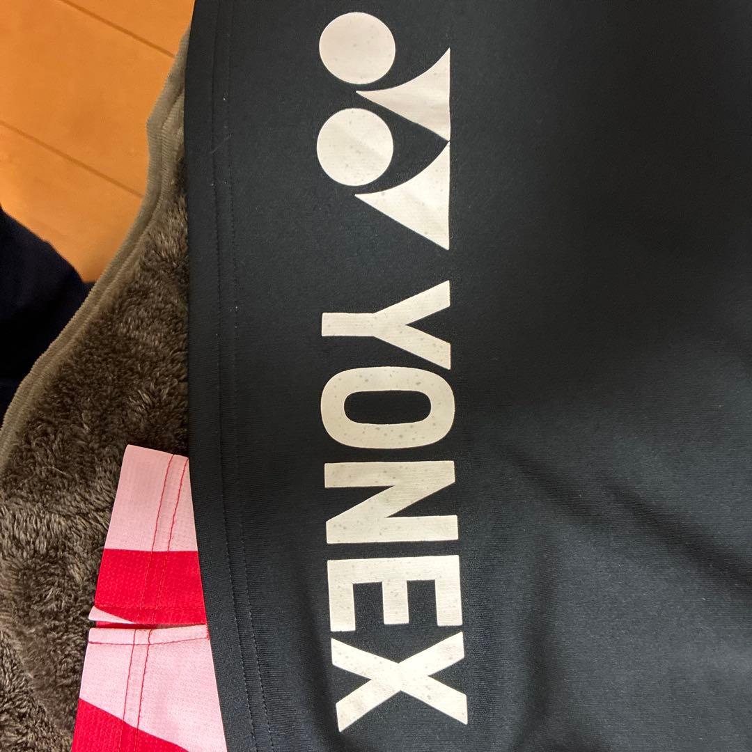 3点セット　ヨネックス　ウェア　赤/白　青/黄緑　バドミントン