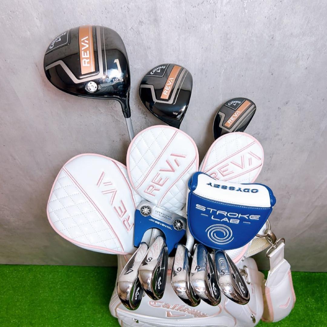 専用　良品! キャロウェイ　REVA レディースゴルフクラブセット　9本　右　L