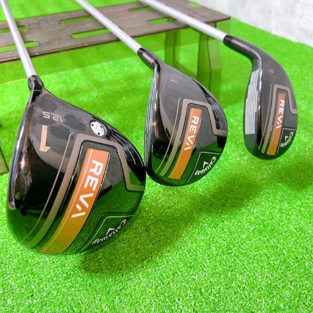 専用　良品! キャロウェイ　REVA レディースゴルフクラブセット　9本　右　L