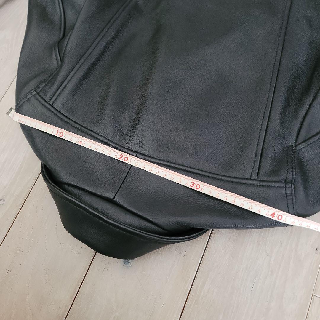 リアルカウレザー ダブルライダースジャケット