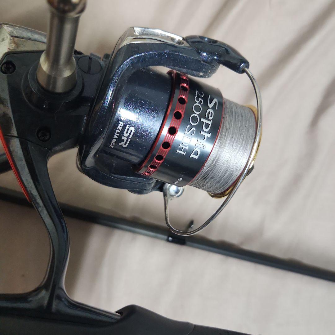 DAIWAエメラスダス、 オリムピックカラマレッティ、シマノセフィアの２セット