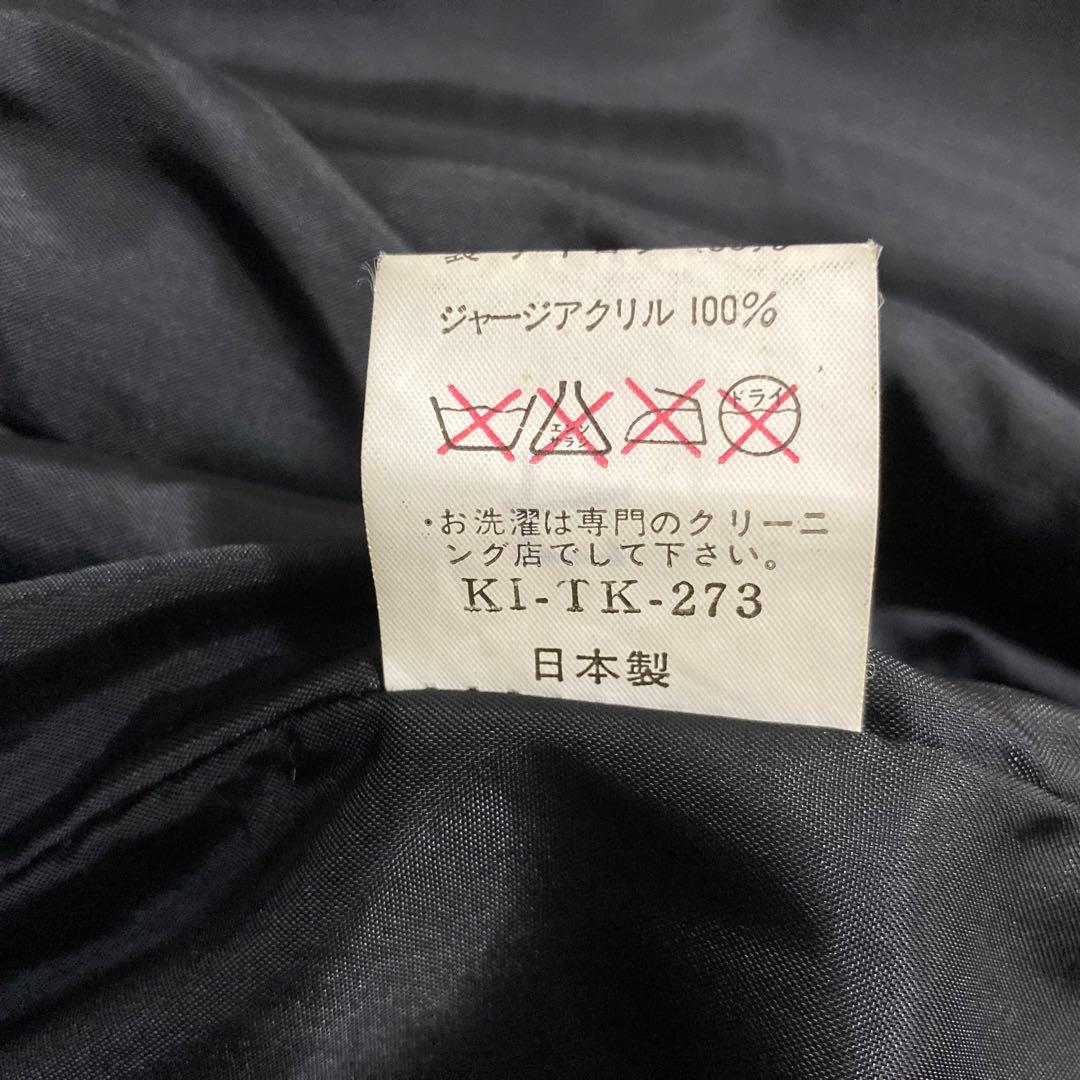 ブガッティ Bugatti 黒レザージャケット　スタンドカラー LLサイズ