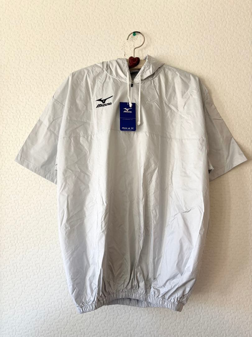 新品　MIZUNO ミズノ　サウナスーツ　セットアップ　メンズO グレー