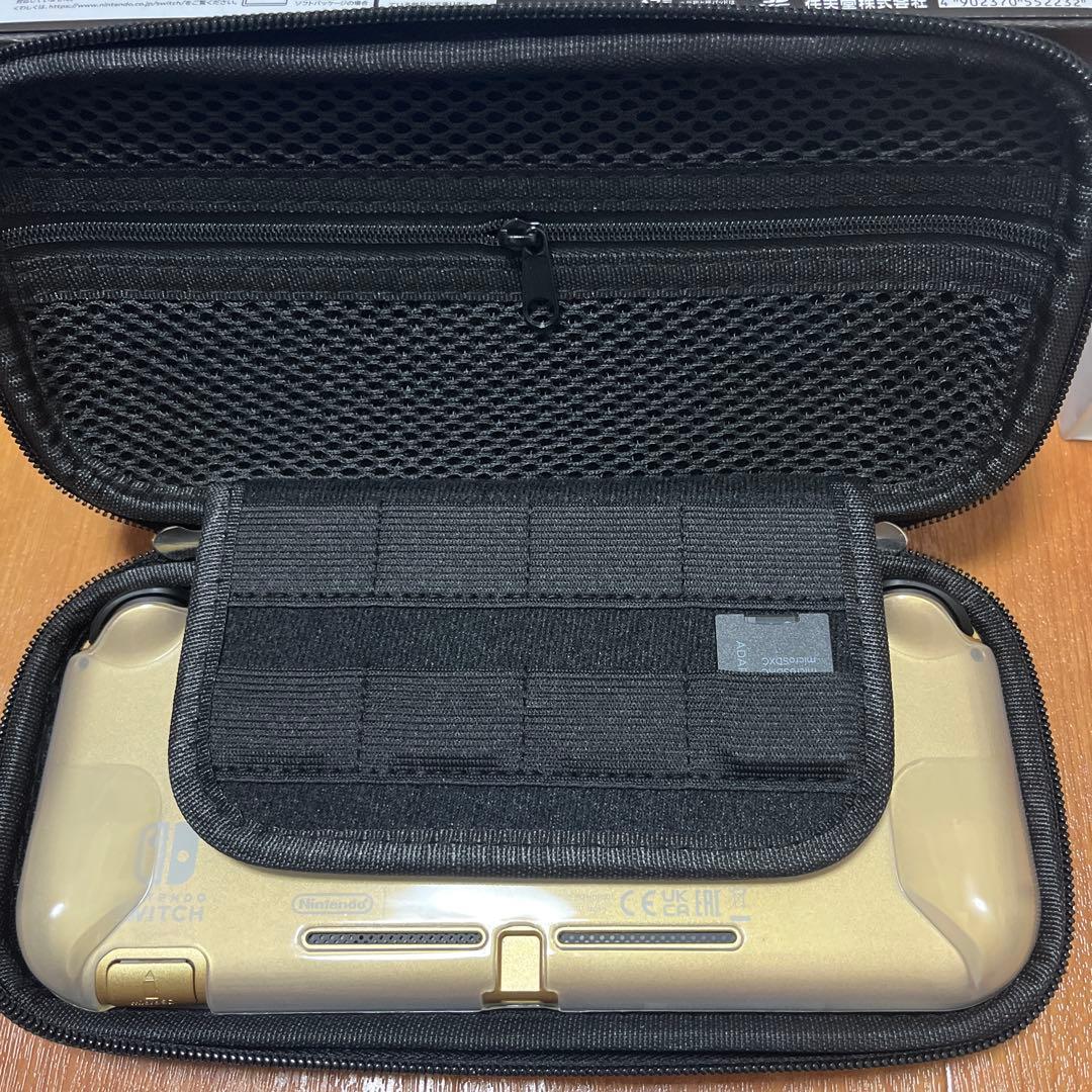 【マイクロSD128gb＋ケース＋カバー】Switch Lite Hyrule