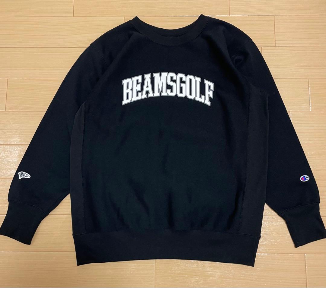 beams ビームスゴルフ チャンピオン コラボ RW スウェット トレーナー