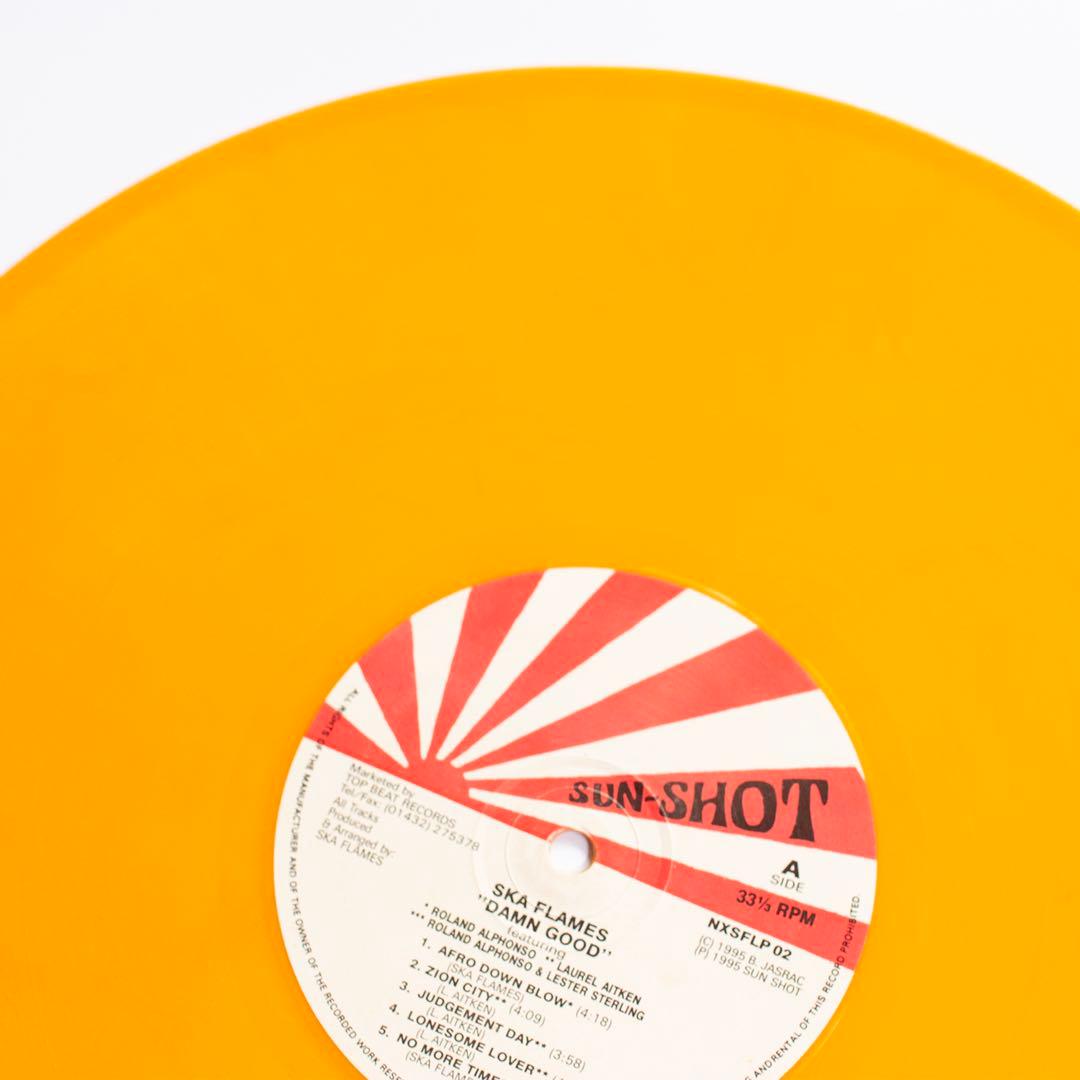 SKAレア盤 THE SKA FLAMES Damn Good LP アナログ