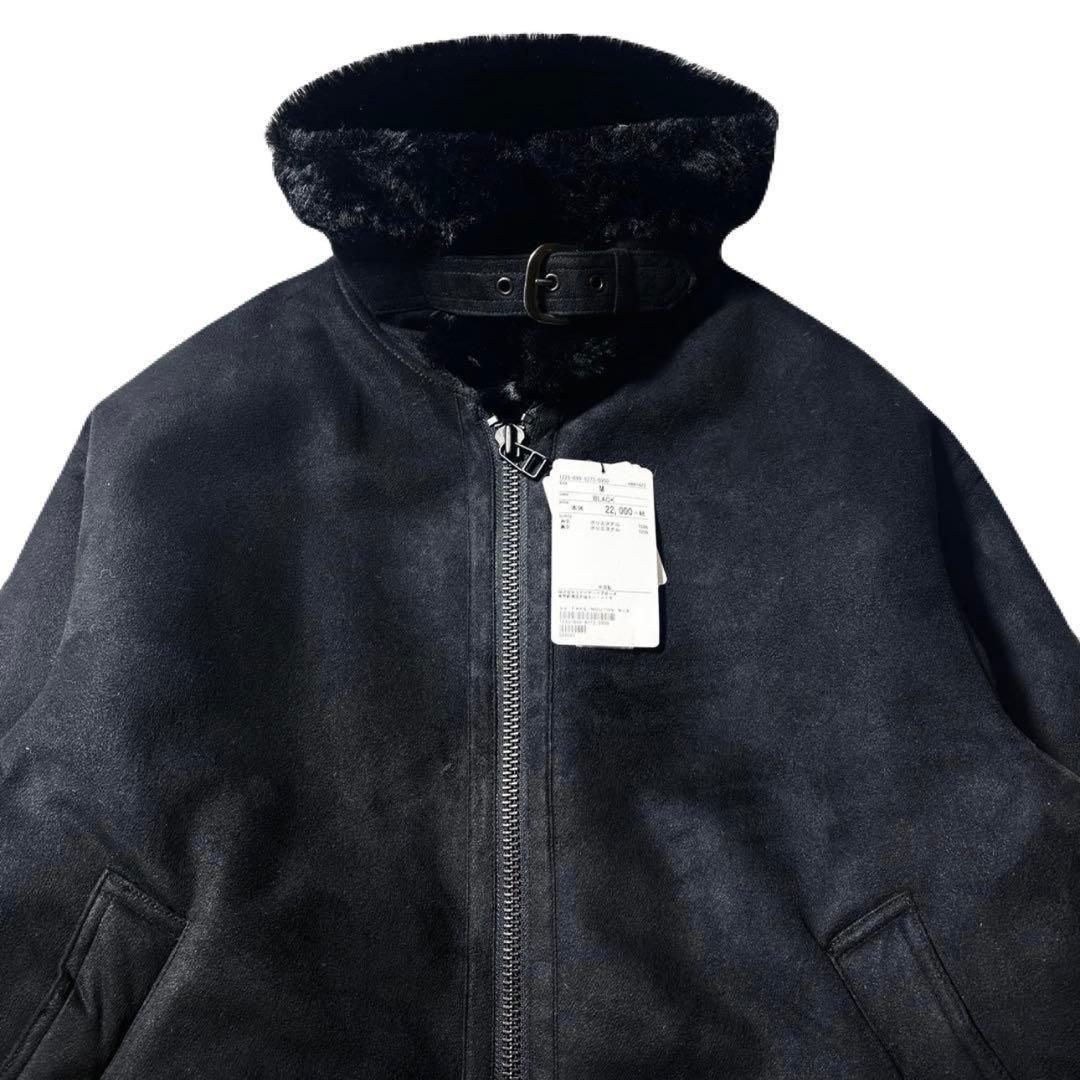 【新品】BEAUTY & YOUTH フェイクムートン B-3 ブルゾン