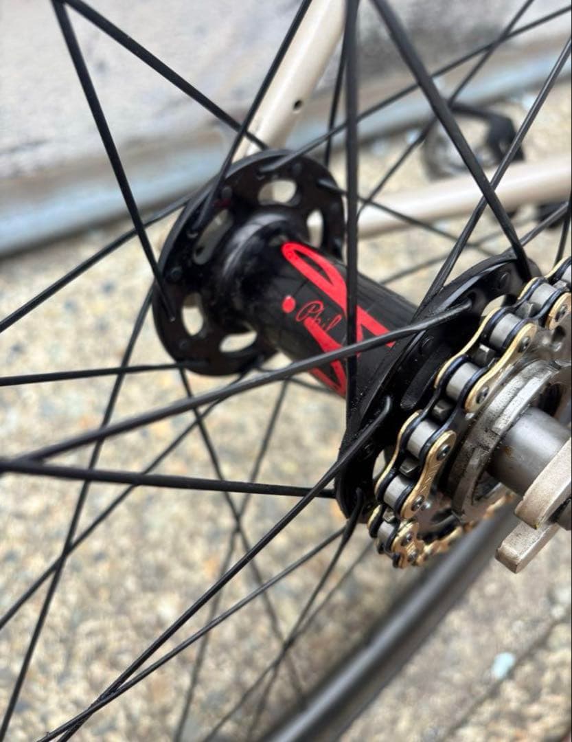 フィルウッドSLR Track Hub Fリム　（リアホイールNORA品）