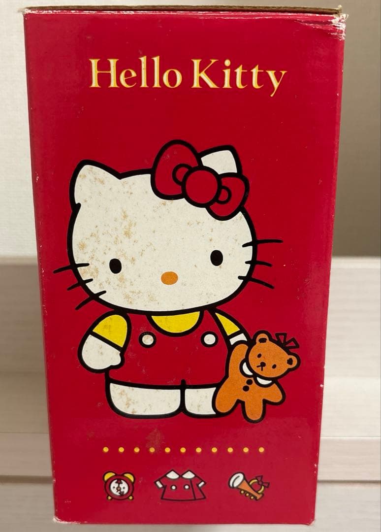 【動作確認済】ハローキティ　目覚まし時計　未使用新品　レトロキティ　レア