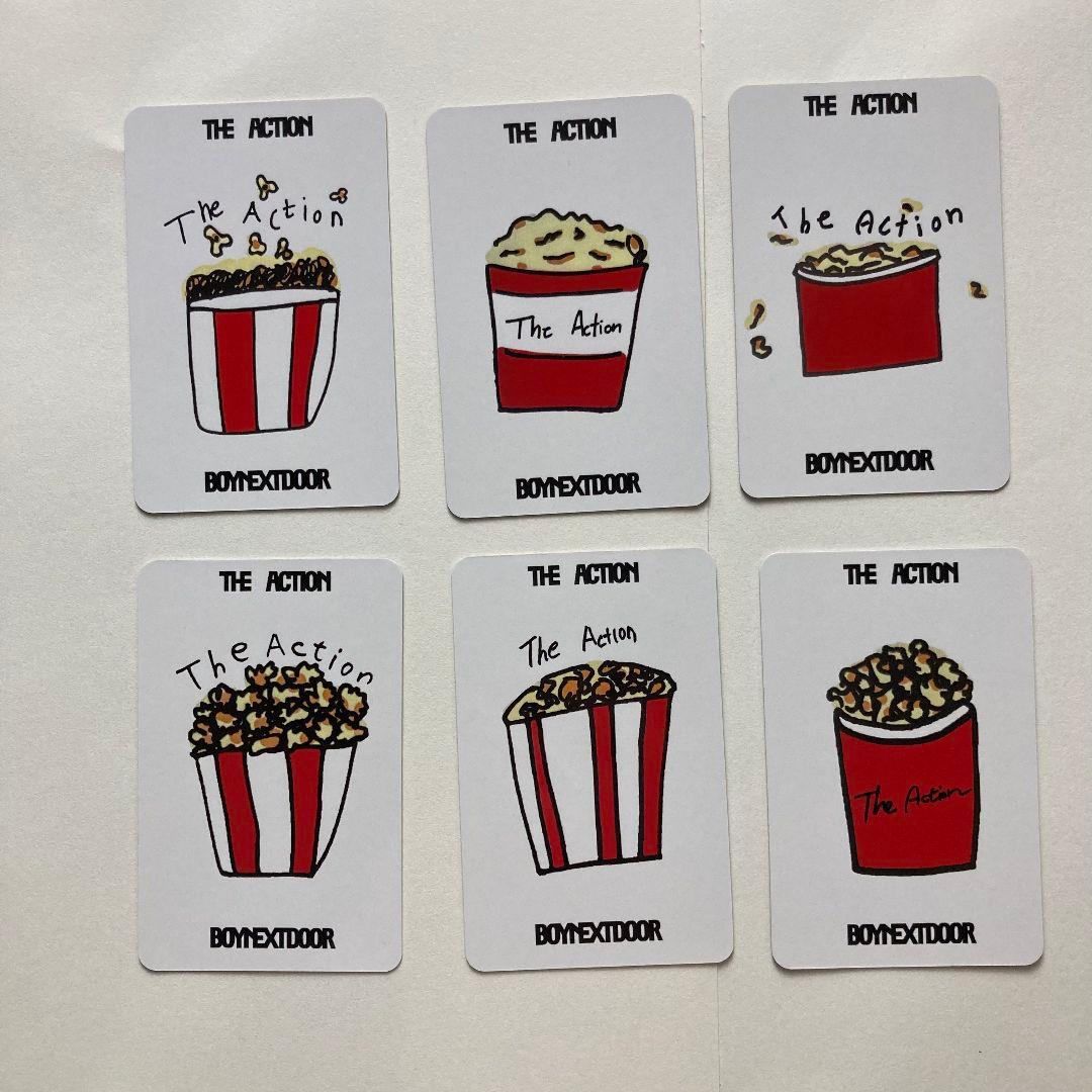BOYNEXTDOOR 人気歌謡 The Actionサノク トレカ6枚