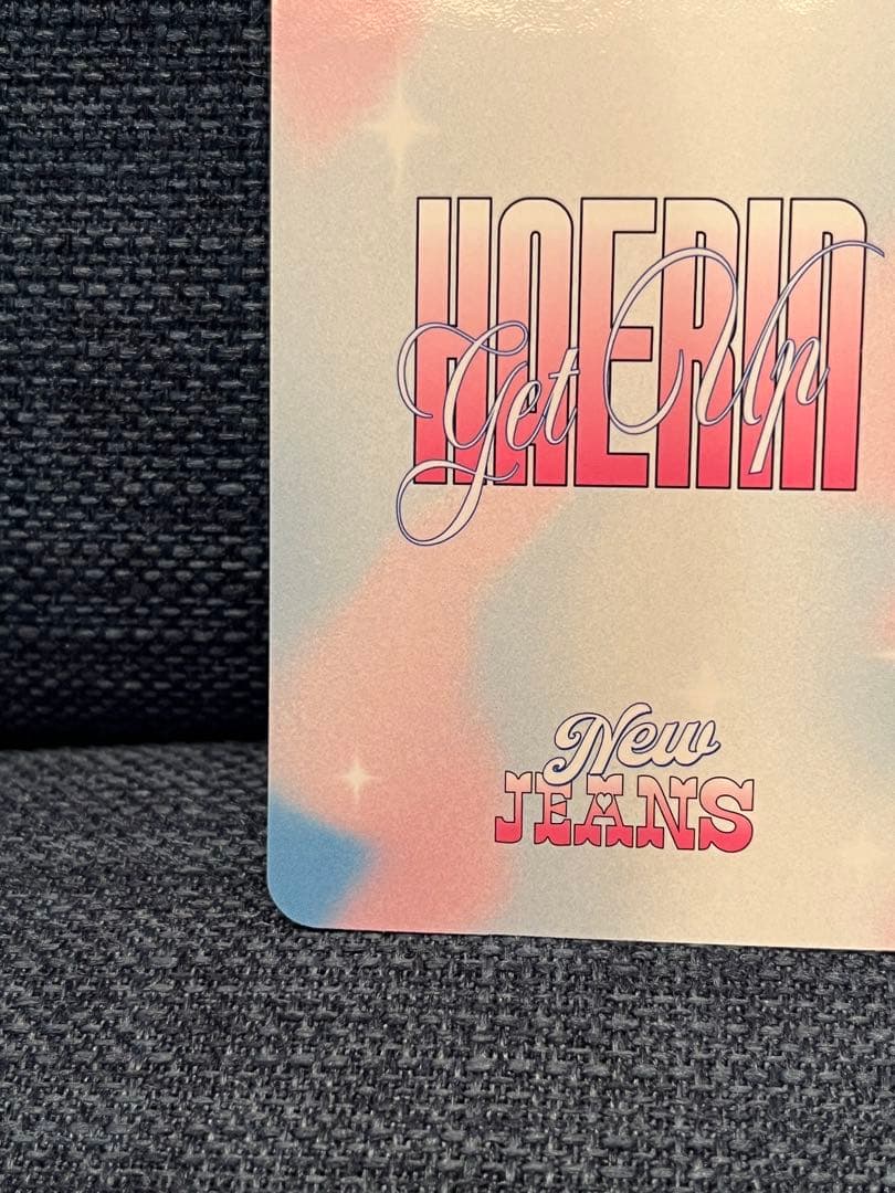 NewJeans ヘリン トレカ Get Up 公開放送　サノク