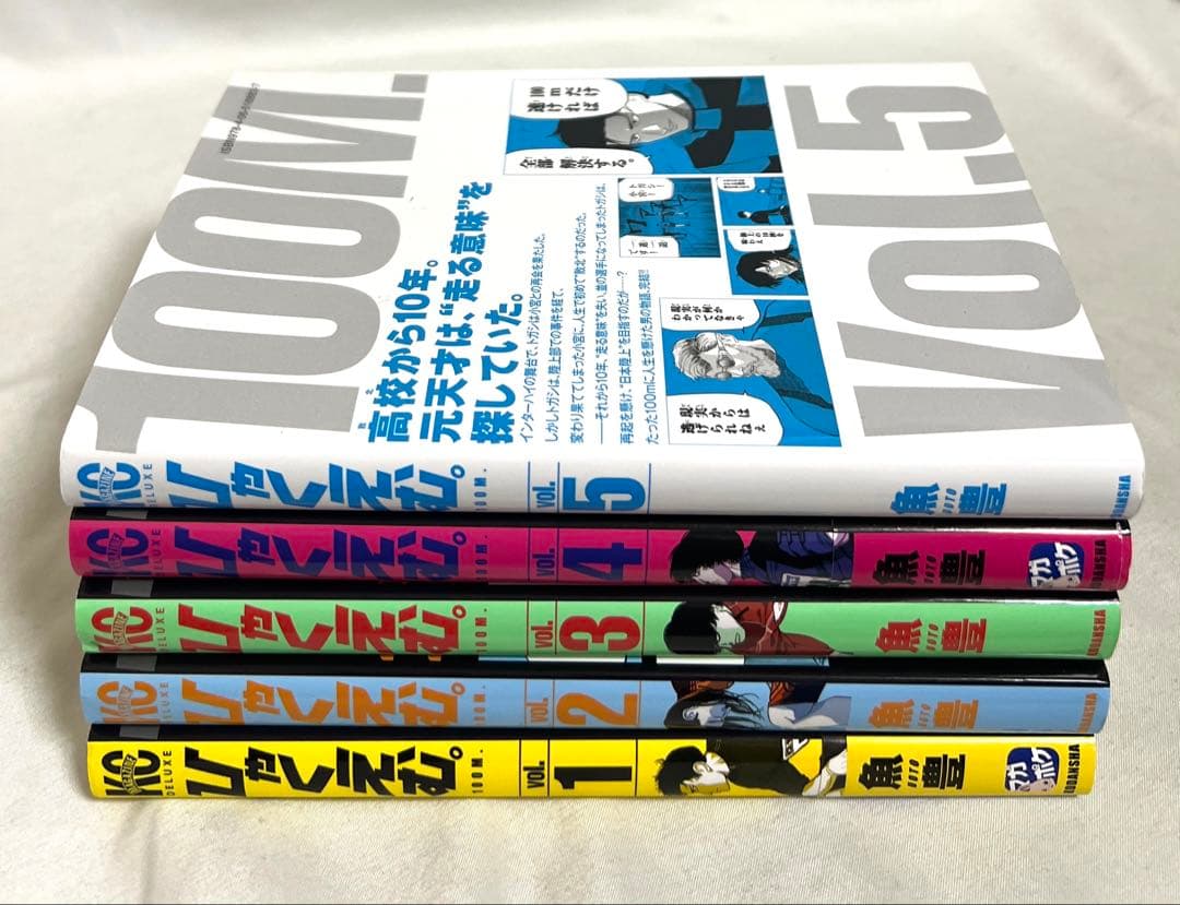 2/28まで【貴重✨全巻初版】ひゃくえむ。 1〜5巻 全巻セット