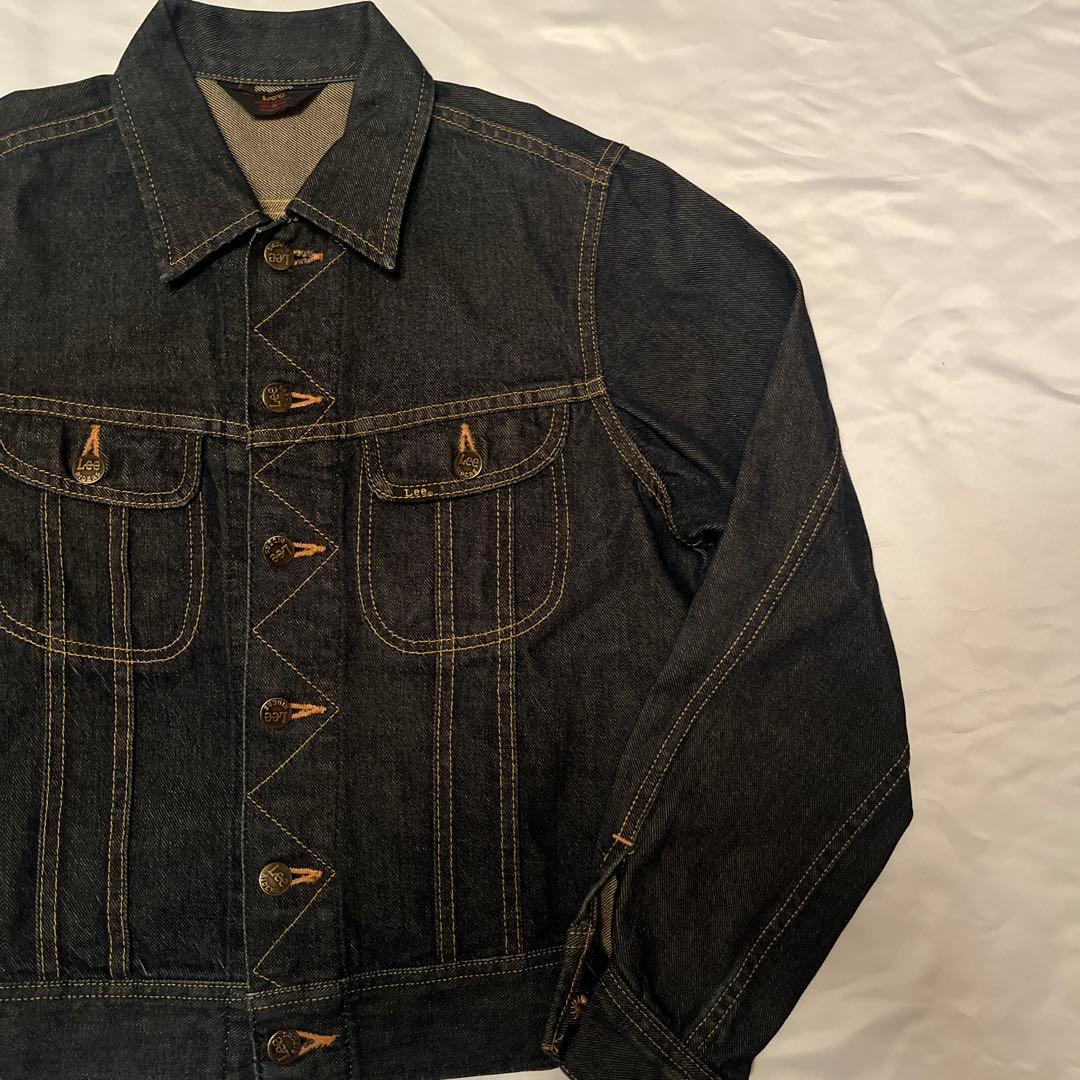 極美品/真紺　Lee 101-J 復刻 デニムジャケット エドウイン製 日本製S