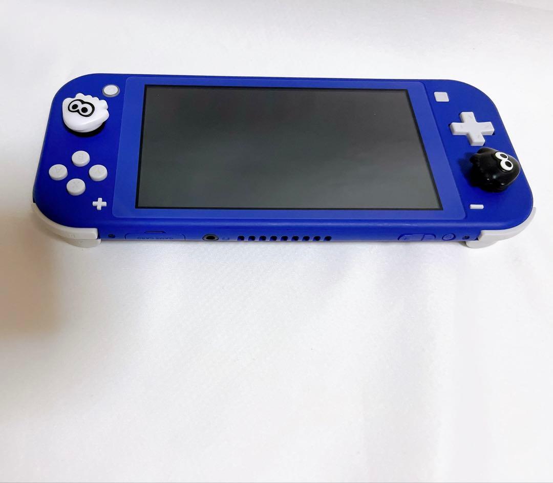【にーあ】NintendoSwitch LITE ブルー　充電器付き任天堂