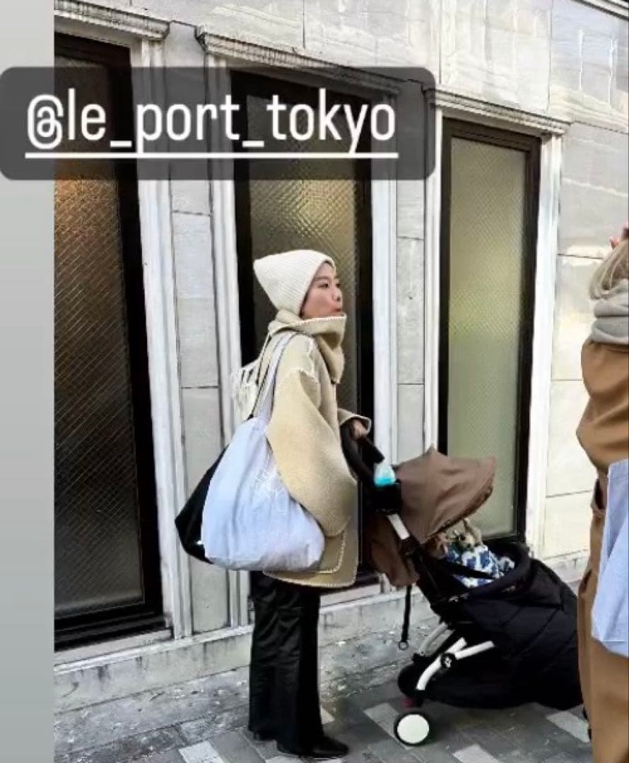 totem スカーフ付き コート ジャケット ウール