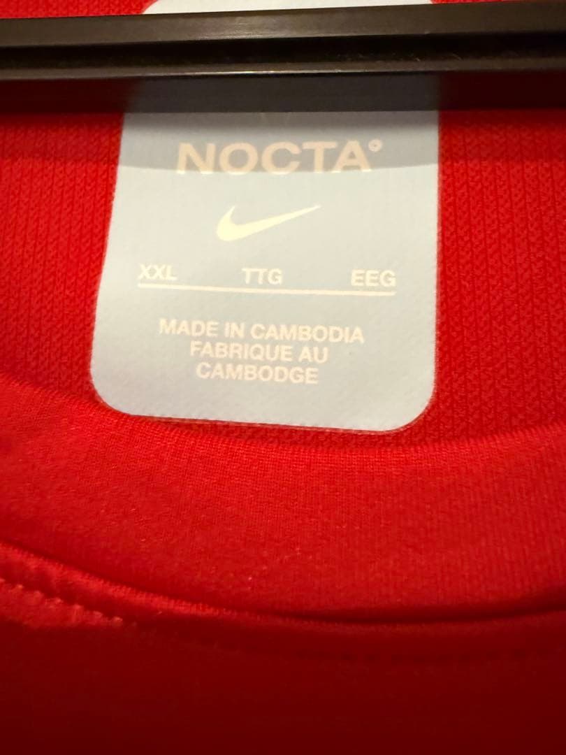 ウェア NIKE M NRG NOCTA SS BL TOP UNIVERSITY