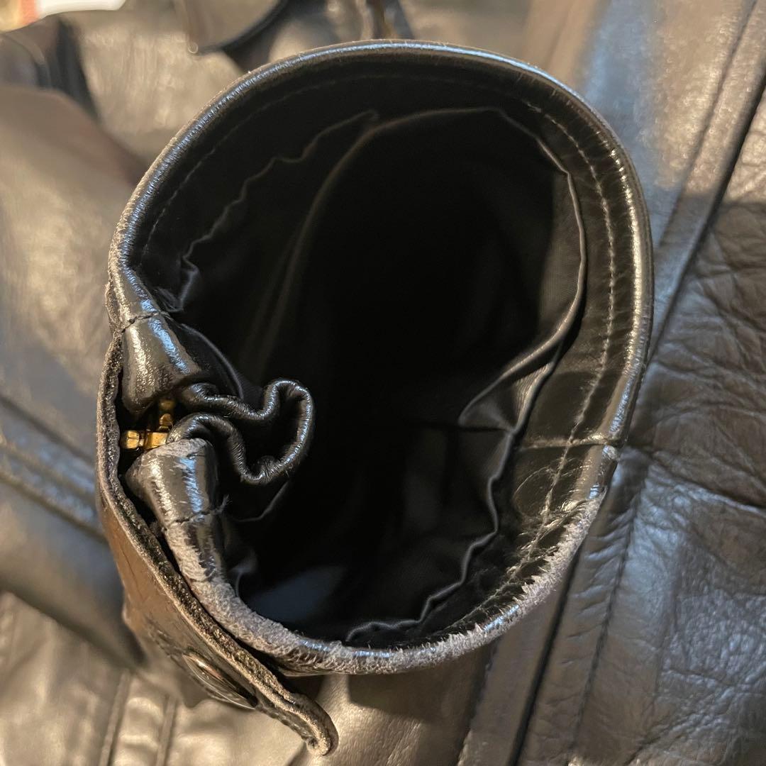 Lost World ホースバイド シングル レザージャケット US40