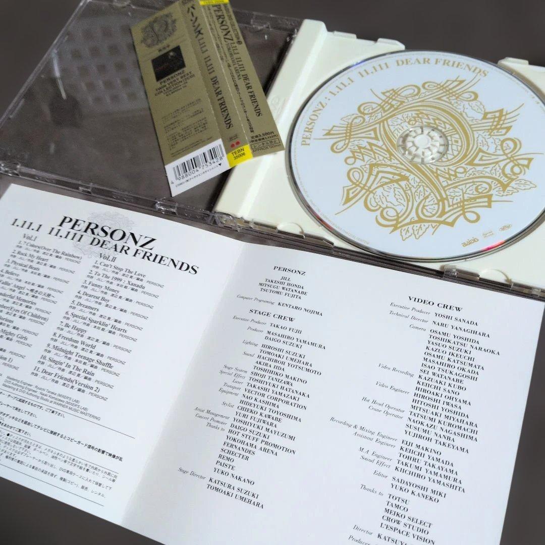 ミュージック PERSONZ/1.11.1 11,111 DEAR FRIENDS