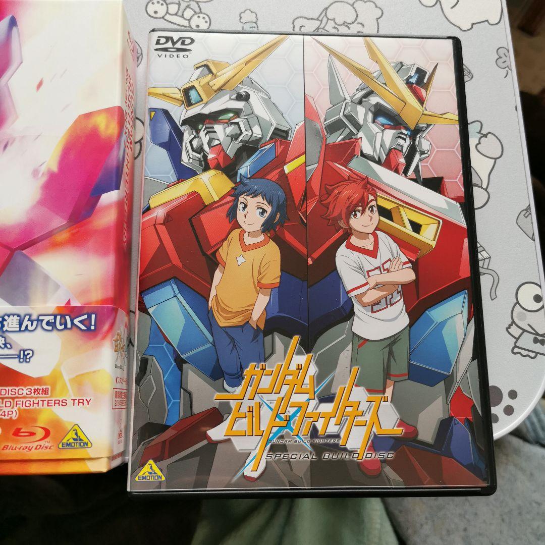 ガンダムビルドファイターズトライ Blu-ray BOX1·2巻+DVD