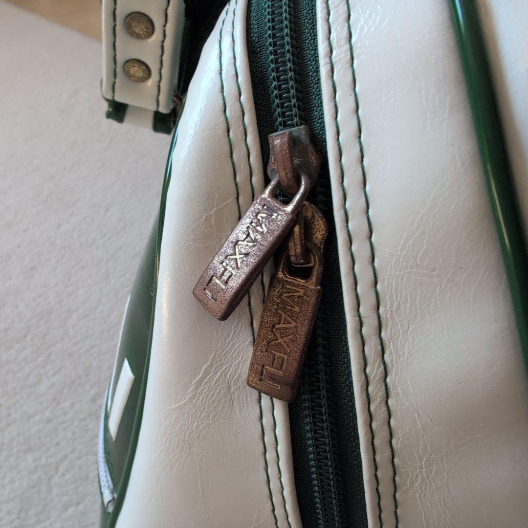 MAXFLI キャディバッグ ホワイト/グリーン